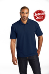Queensboro Super Soft Reclaimed Heathered Eco Polo Thumb