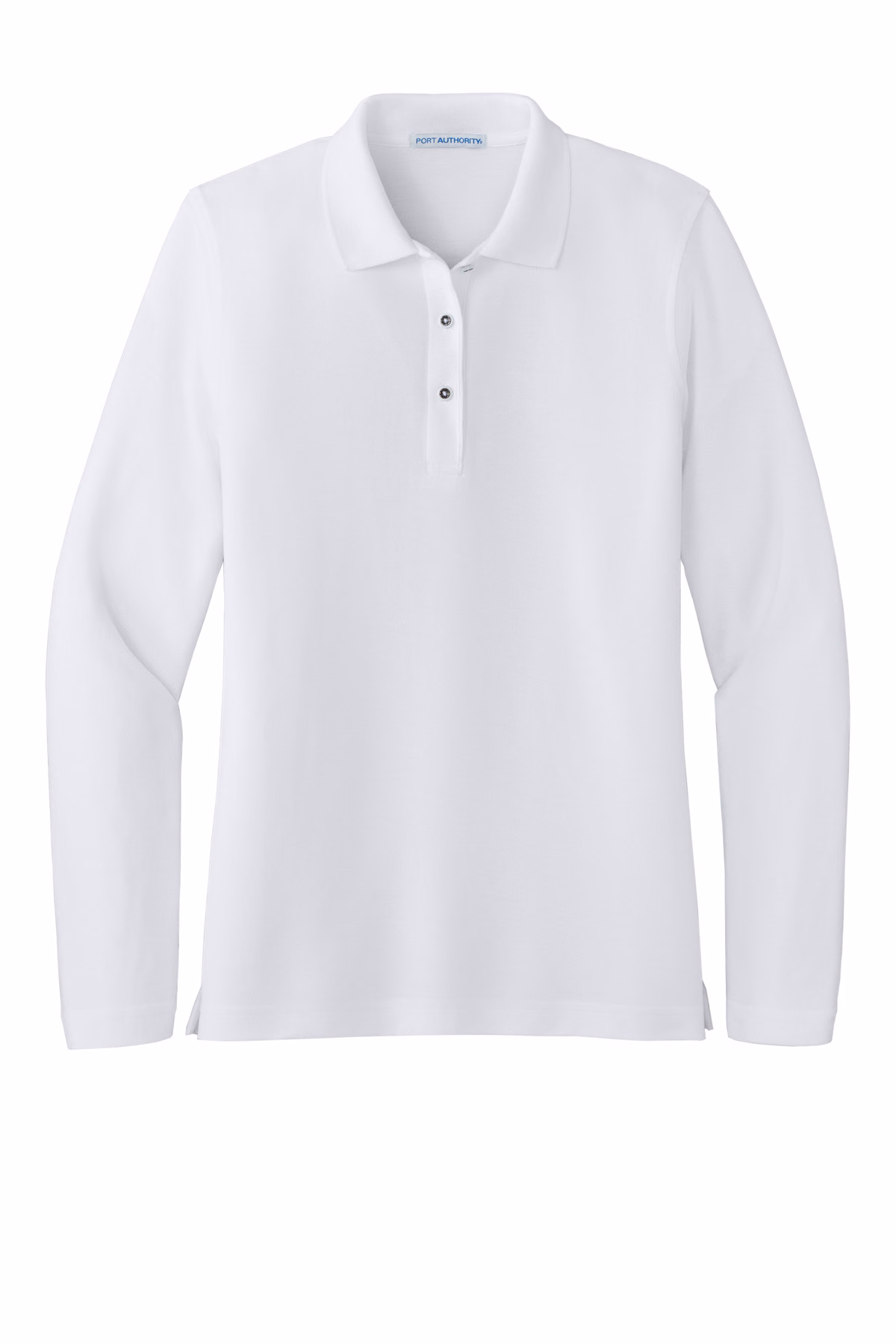 Port Authority Embroidered Women's Silk Touch Long Sleeve Polo