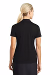 Nike Embroidered Women's Dri-FIT Vertical Mesh Polo Back view