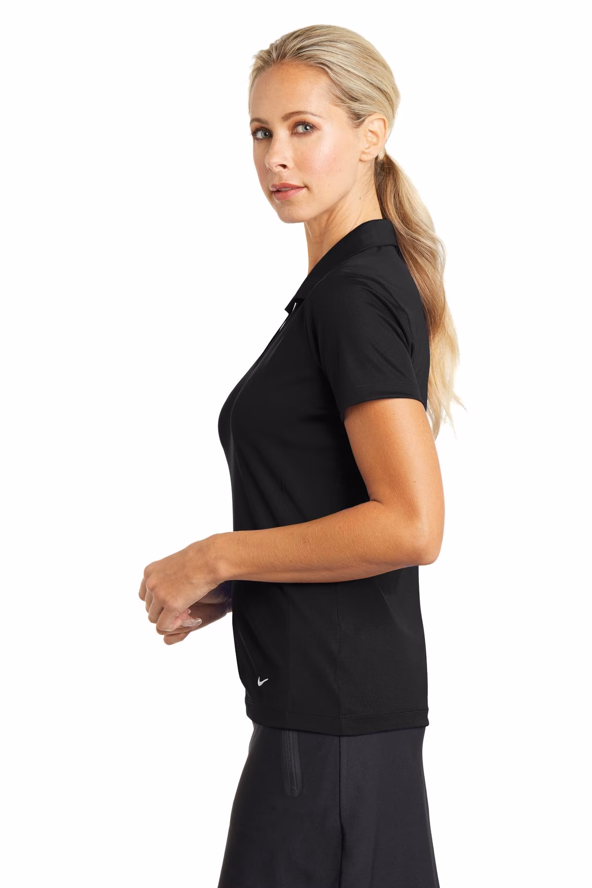 Nike Embroidered Women's Dri-FIT Vertical Mesh Polo