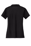 Nike Embroidered Women's Dri-FIT Vertical Mesh Polo Flat Back view