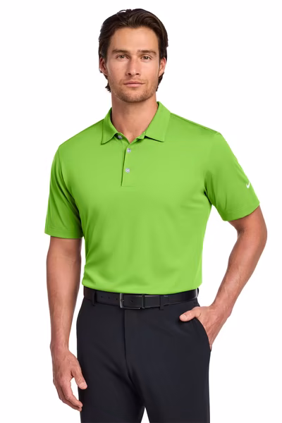 Nike Embroidered Men's Dri-FIT Vertical Mesh Polo