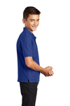 Port Authority Embroidered Youth Silk Touch Pique Polo Thumb