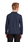 Port Authority Embroidered Youth Long Sleeve Silk Touch  Pique Polo Thumb