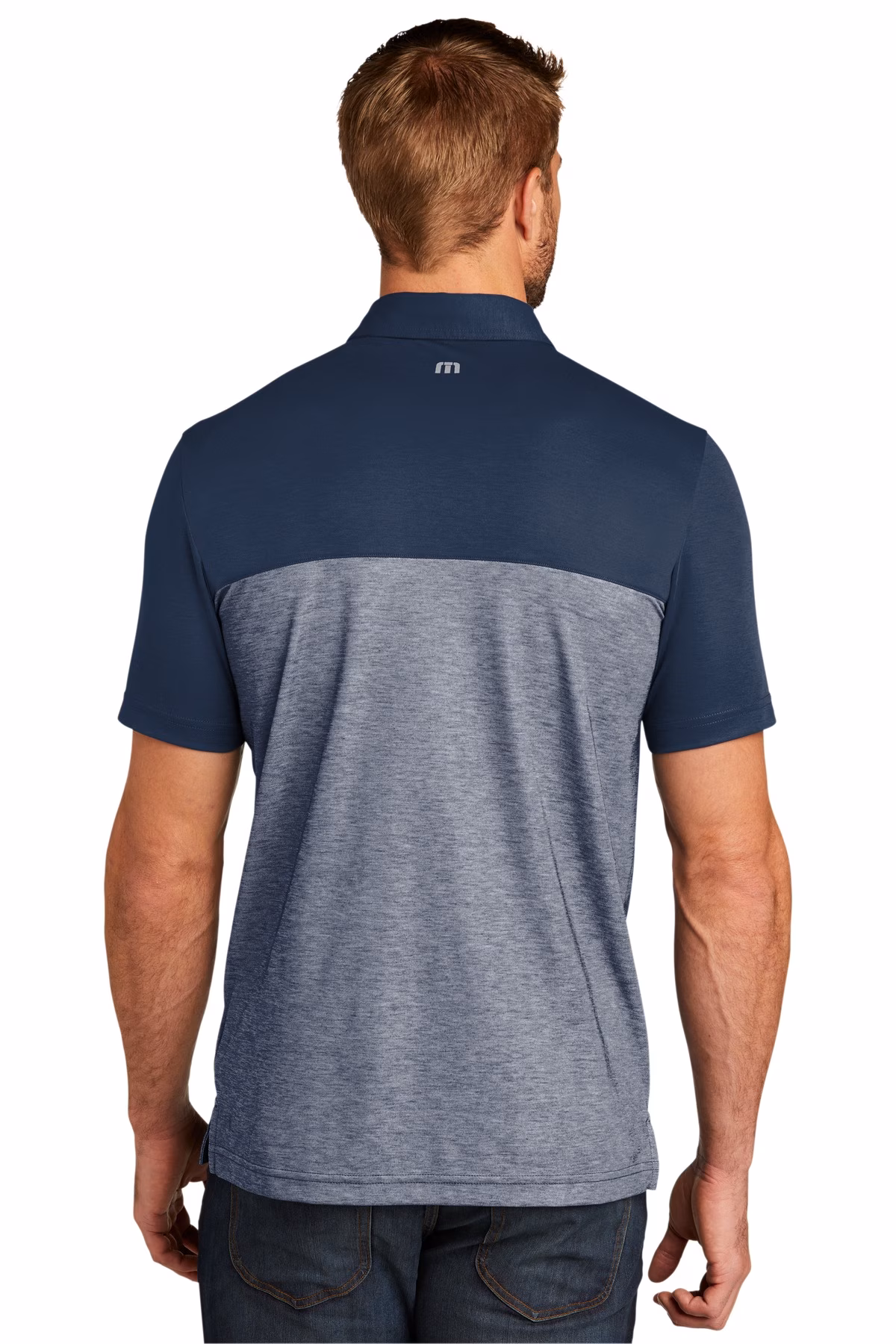 Travis Mathew Embroidered Men's Oceanside Blocked Polo