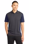 Sport-Tek Embroidered Men's Colorblock Micropique Sport-Wick Polo Thumb