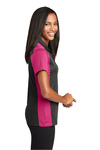 Sport-Tek Embroidered Women's Colorblock Micropique Sport-Wick Polo Thumb
