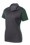 Sport-Tek Embroidered Women's Colorblock Micropique Sport-Wick Polo Thumb
