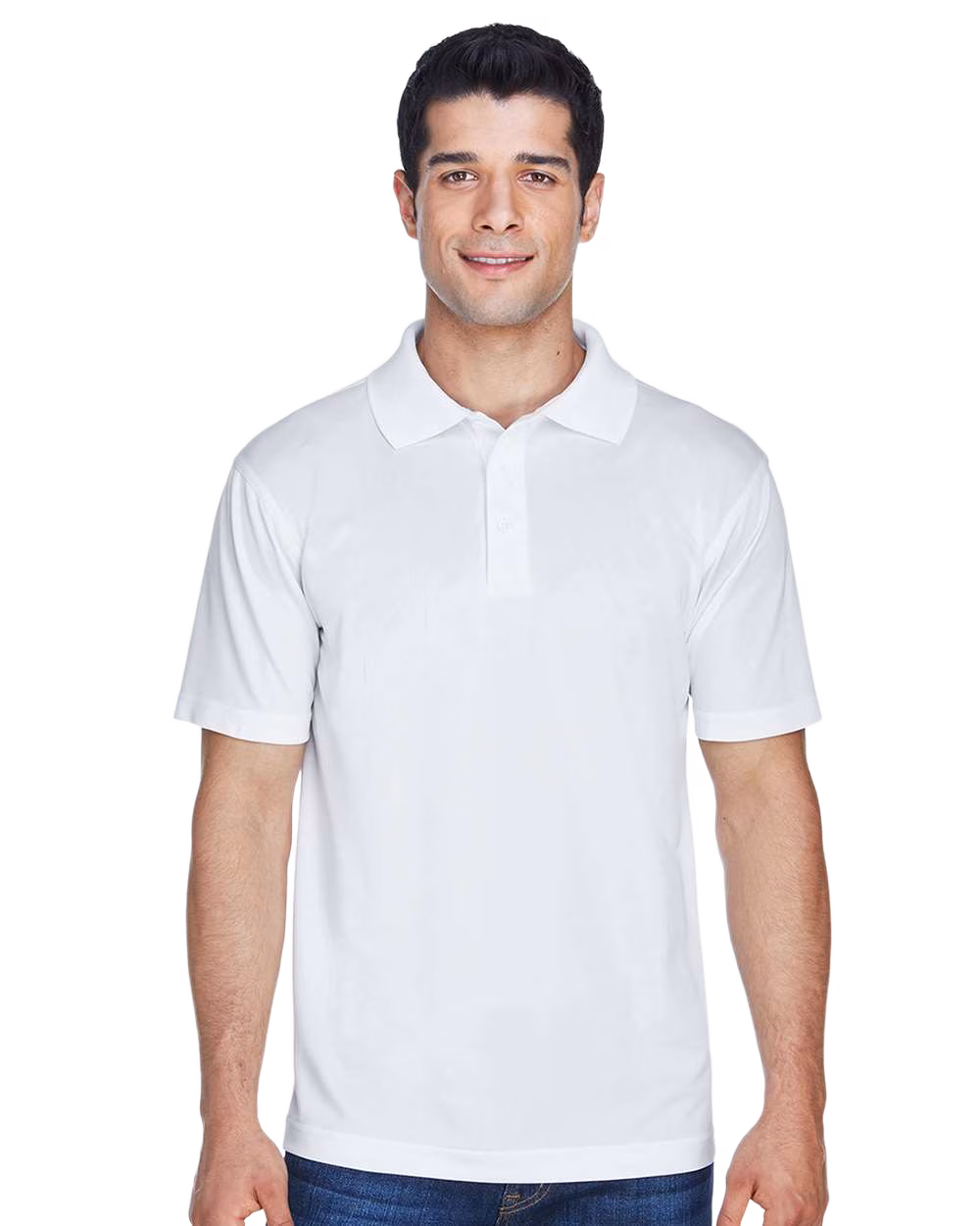 Harriton Embroidered Men's 4 oz. Polytech Polo Image - Harriton Embroidered Men's 4 oz. Polytech Polo