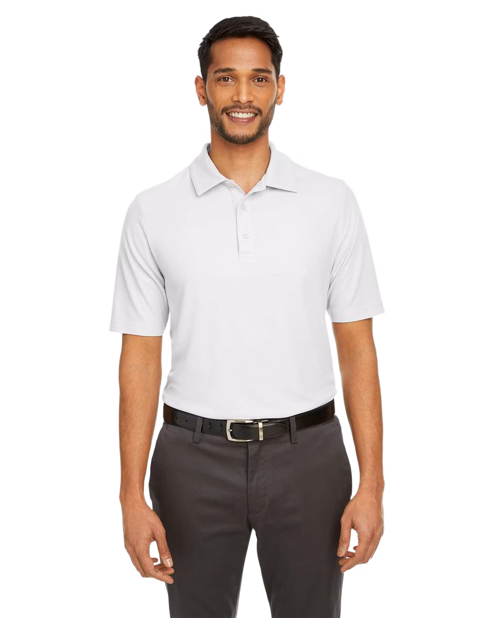 Core 365 Embroidered Men's Fusion ChromaSoft Pique Polo Image - Core 365 Embroidered Men's Fusion ChromaSoft Pique Polo