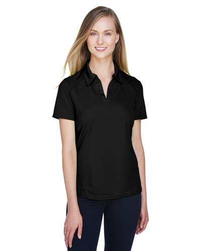 North End Embroidered Women's Recycled Polyester Performance Pique Polo