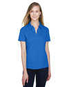 North End Embroidered Women's Recycled Polyester Performance Pique Polo Thumb