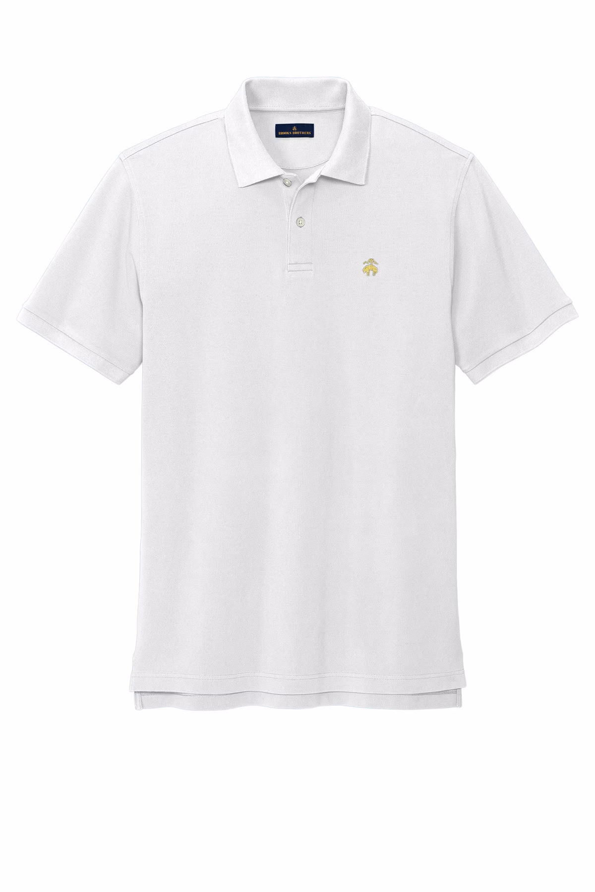 Brooks Brothers Embroidered Men's Pima Cotton Pique Polo