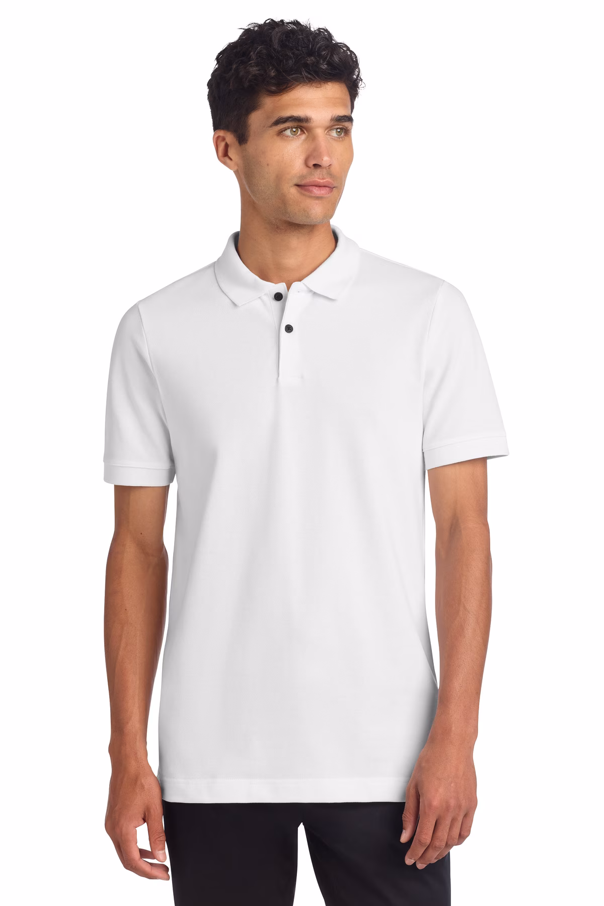 Mercer+Mettle Embroidered Men's Stretch Heavyweight Pique Polo Image - Mercer+Mettle Embroidered Men's Stretch Heavyweight Pique Polo