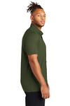 Mercer+Mettle Embroidered Men's Stretch Full-Button Polo Thumb