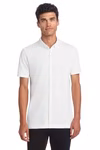 Mercer+Mettle Embroidered Men's Stretch Full-Button Polo Thumb