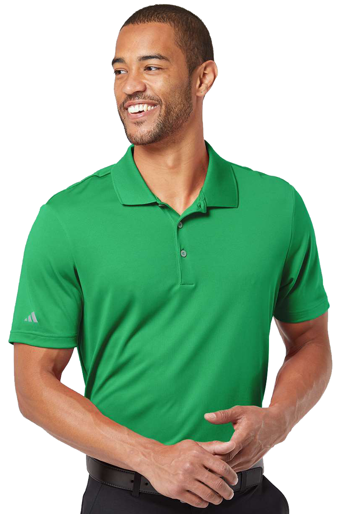 Adidas Embroidered Men's Performance Polo - Queensboro