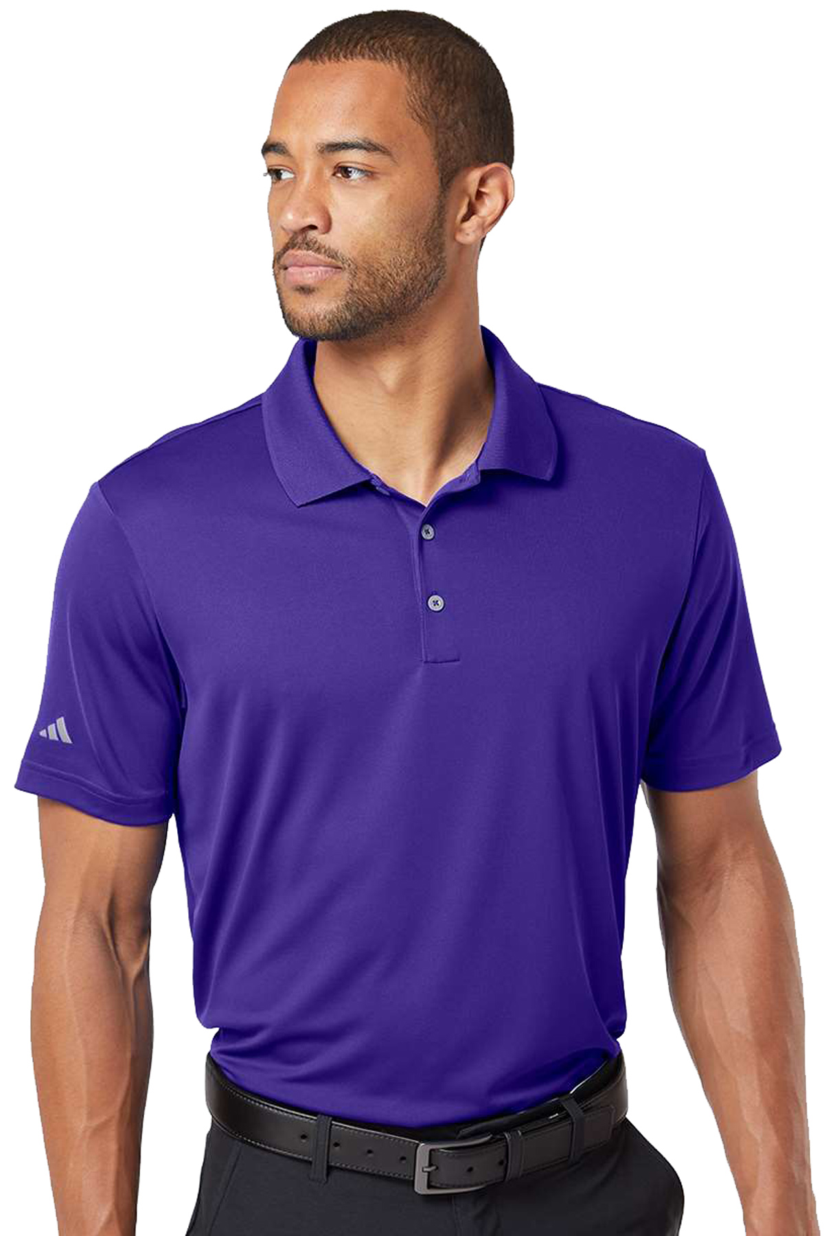 Adidas Embroidered Men's Performance Polo - Queensboro