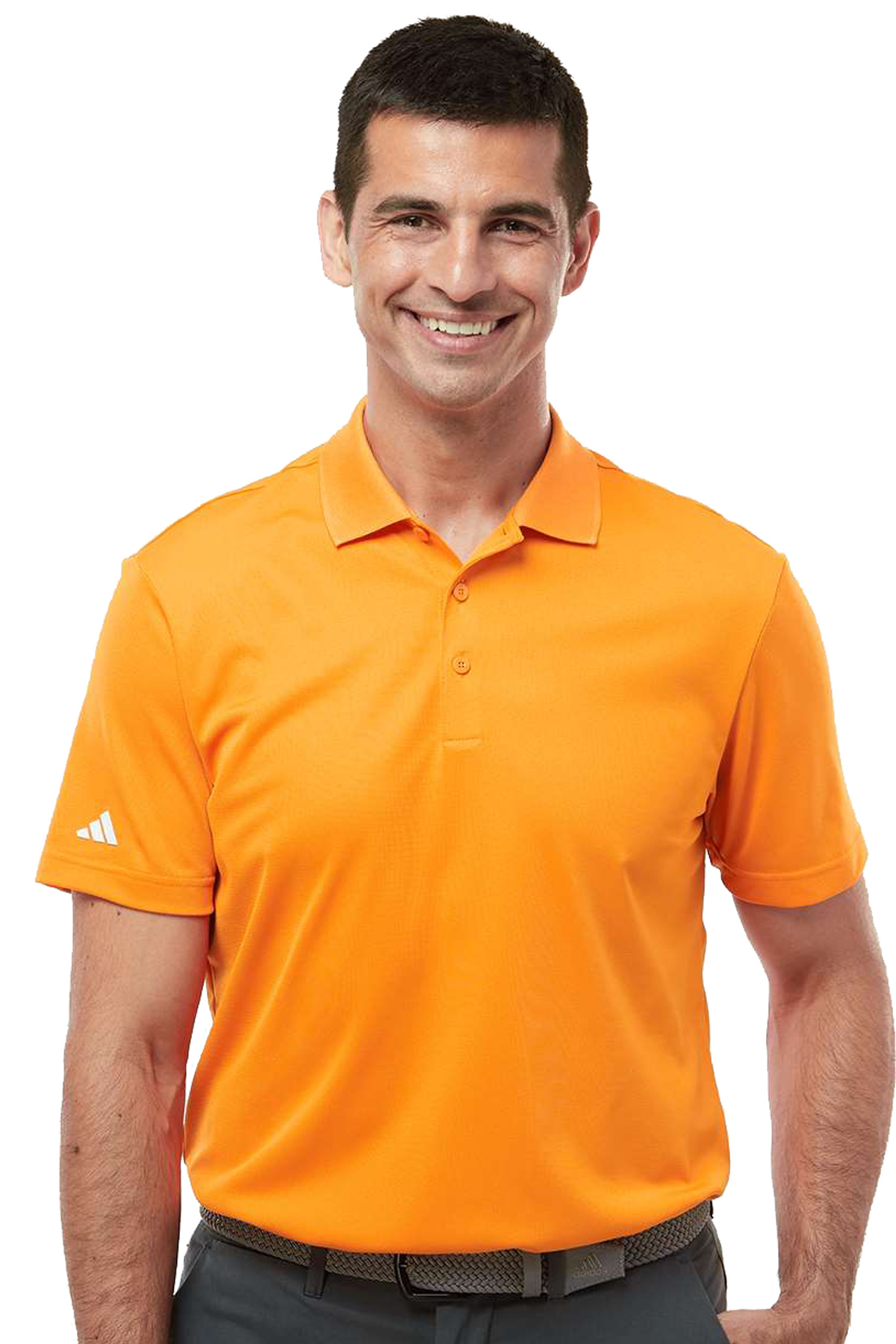 Adidas Embroidered Men's Basic Sport Polo Queensboro