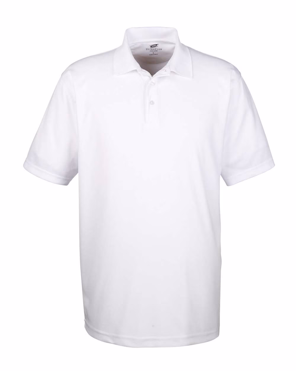 UltraClub Embroidered Men's Cool & Dry Mesh Pique Polo
