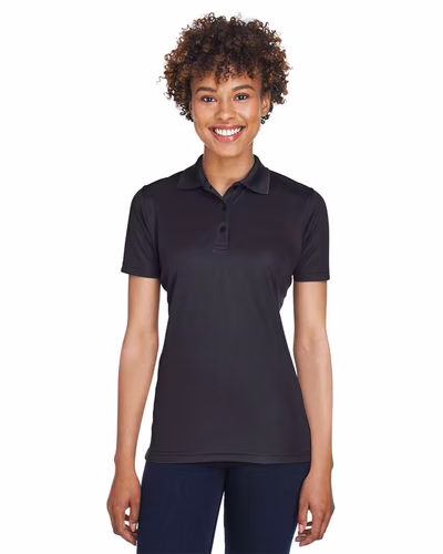 UltraClub Embroidered Women's Cool & Dry Mesh Pique Polo
