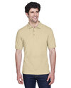 UltraClub Embroidered Men's Classic Pique Polo Thumb