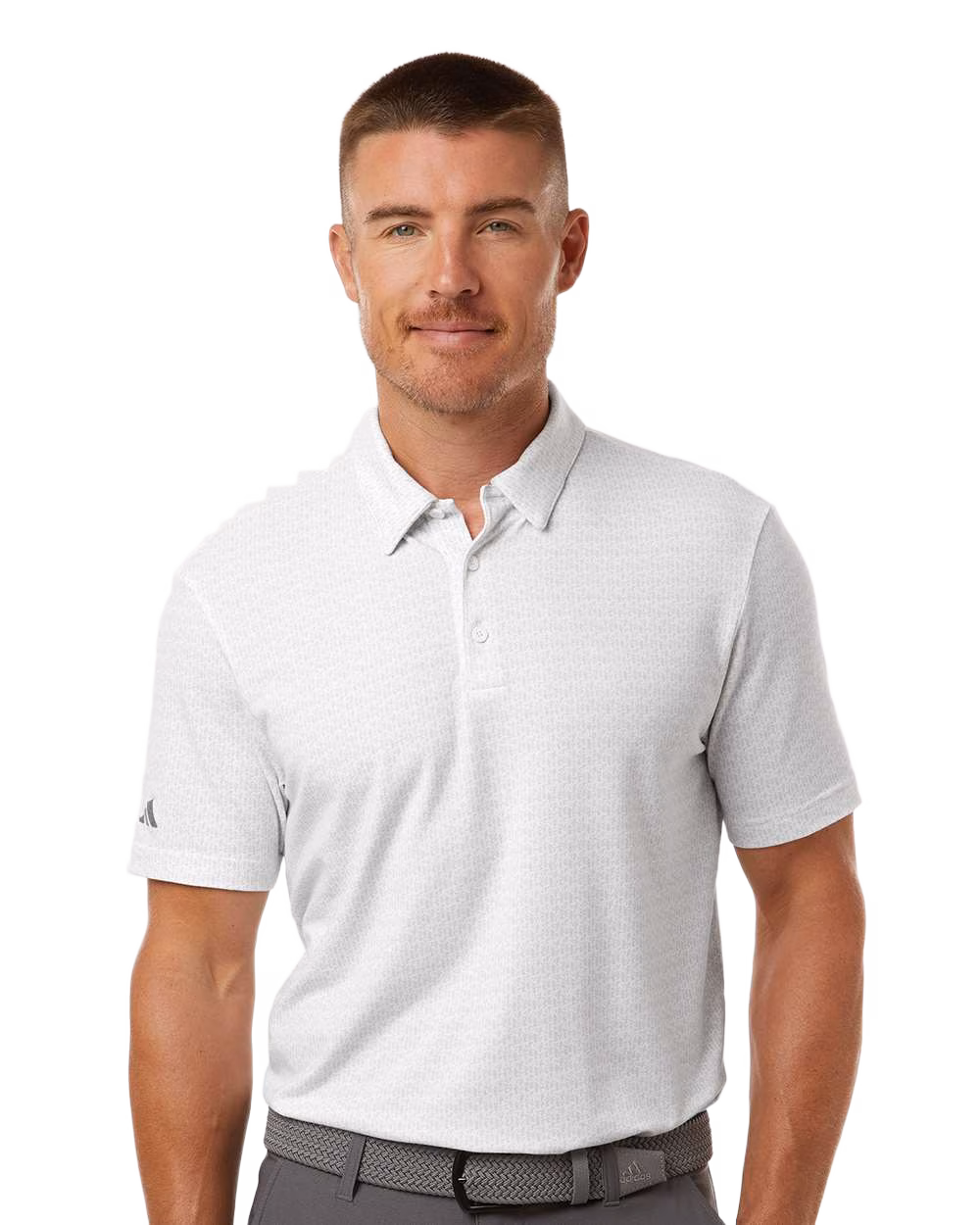 Adidas Embroidered Men's Blend Polo Image - Adidas Embroidered Men's Blend Polo