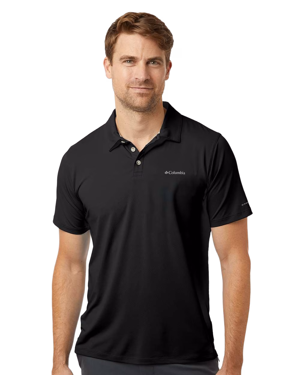 Columbia Embroidered Men's Tech Trail Utility Polo Image - Columbia Embroidered Men's Tech Trail Utility Polo