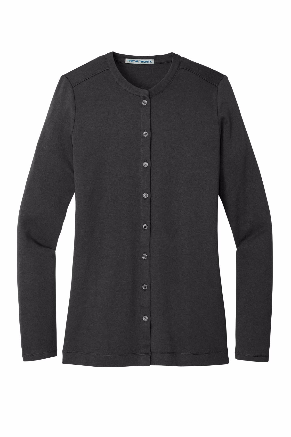 Port Authority Embroidered Women's Concept Stretch Button-Front Cardigan
