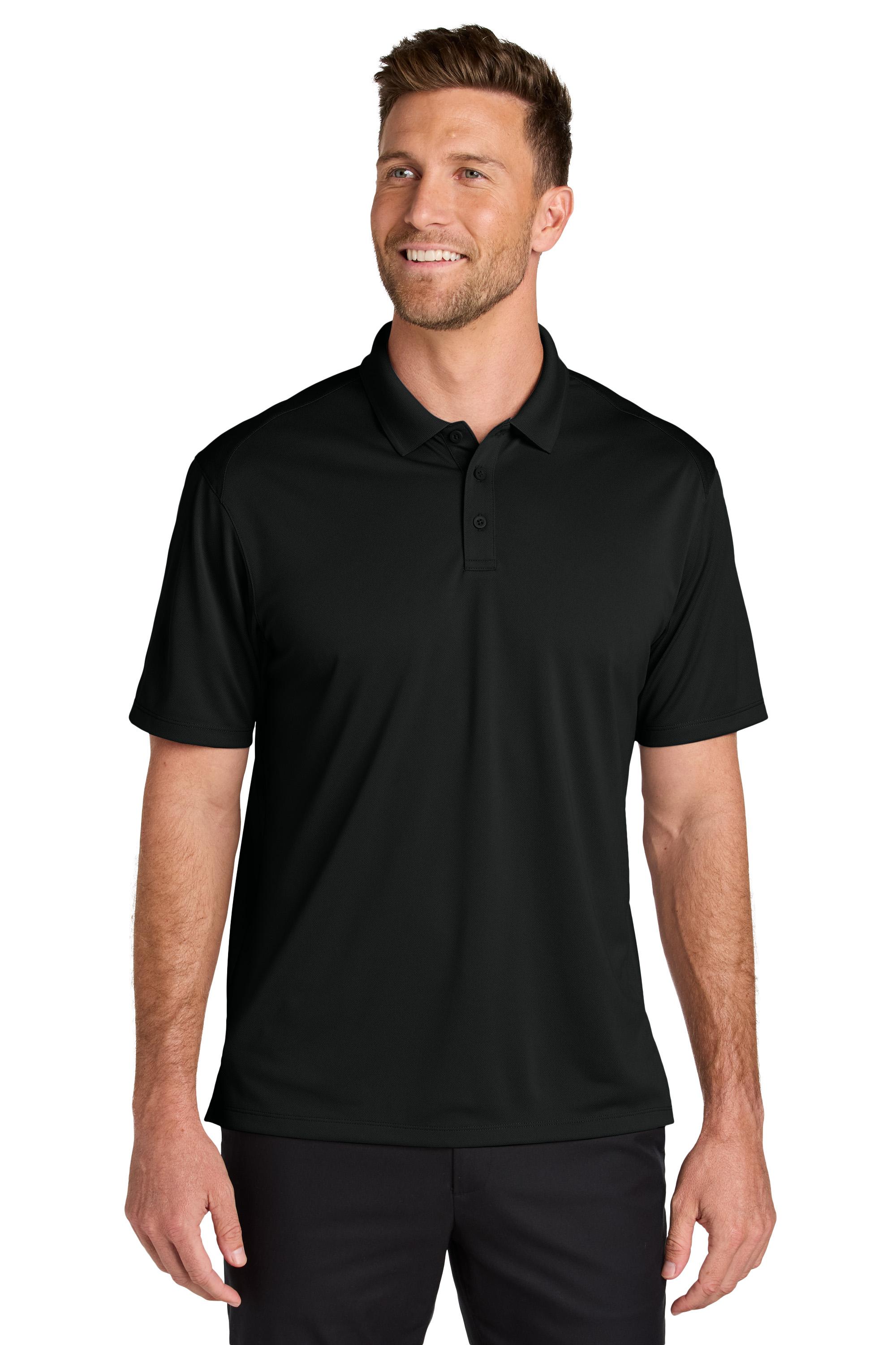 Port Authority Men's Printed Wearever Performance Pique Polo