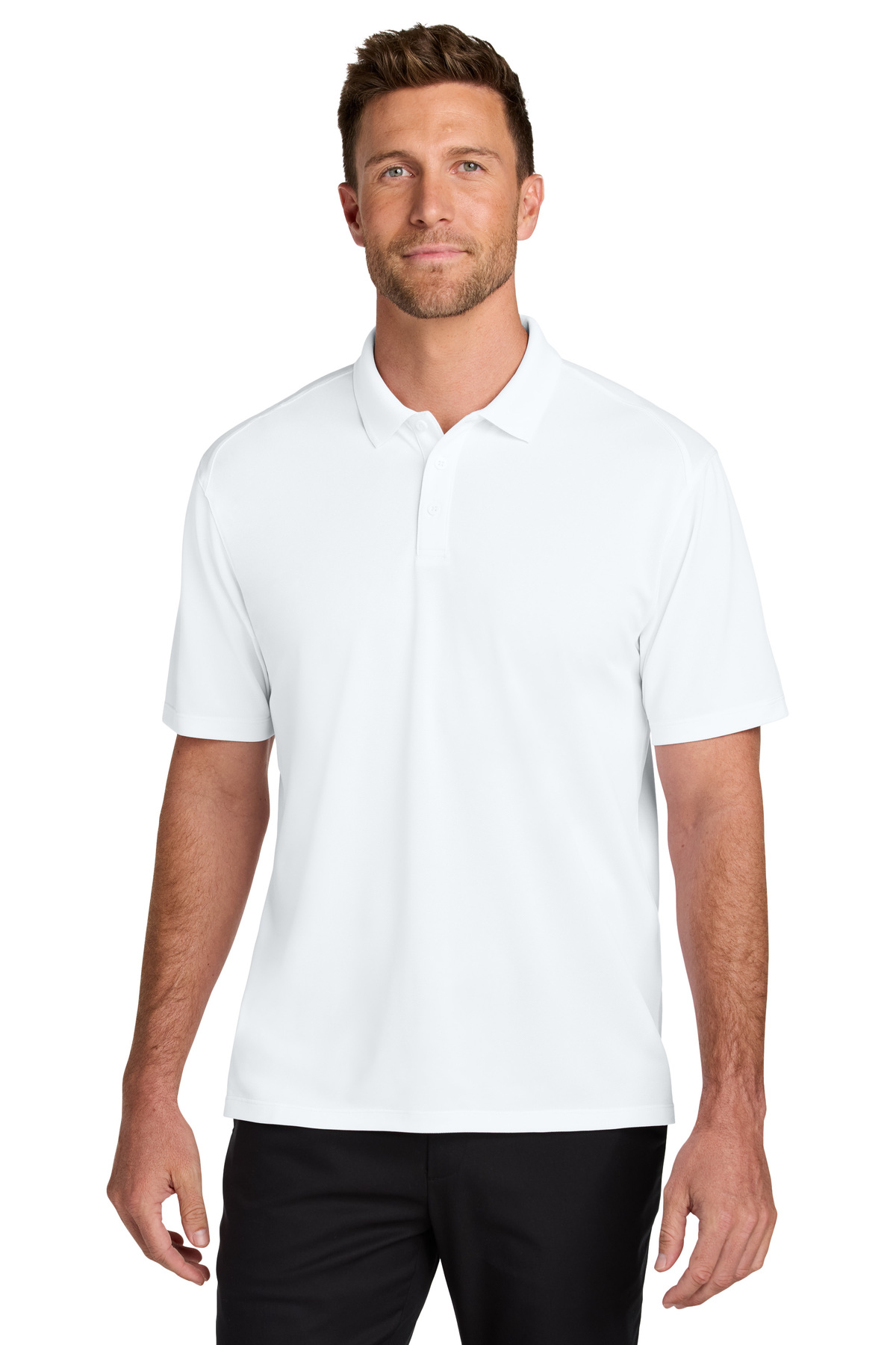 Port Authority Men's Embroidered Wearever Performance Pique Polo