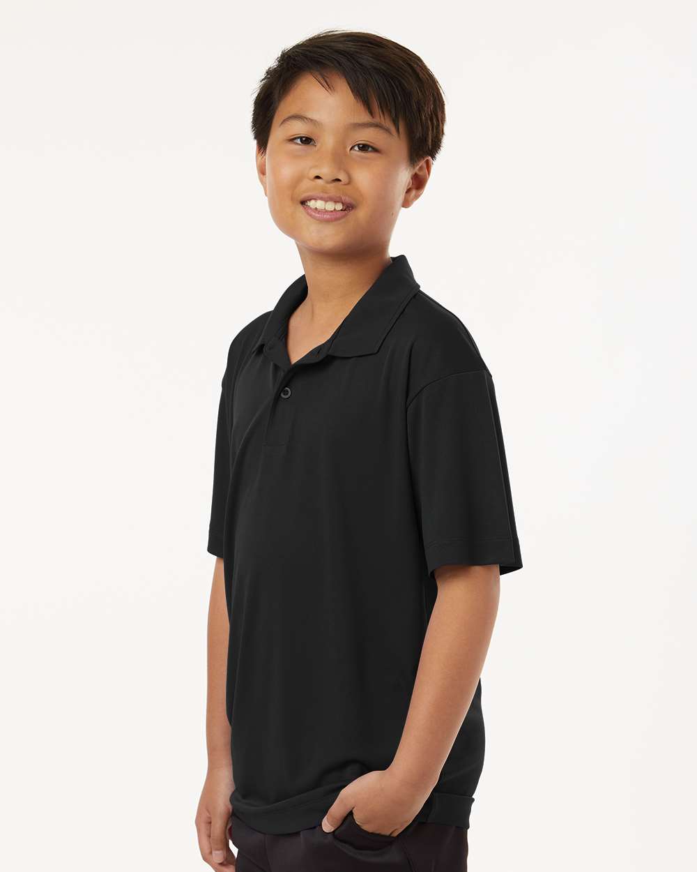AllPro Embroidered Youth Pro-Lock Performance Polo Thumb