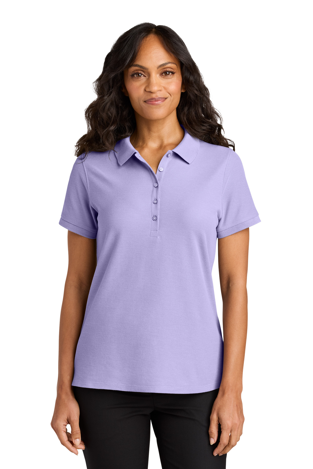 Port Authority Printed Women's Wearever Signature Pique Polo
