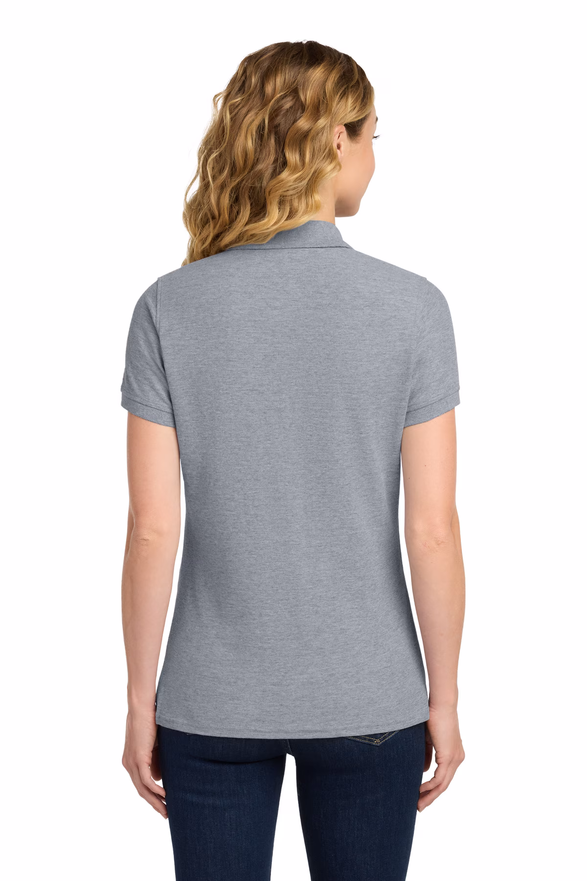 Port & Co Women's Core Blend Embroidered Pique Polo