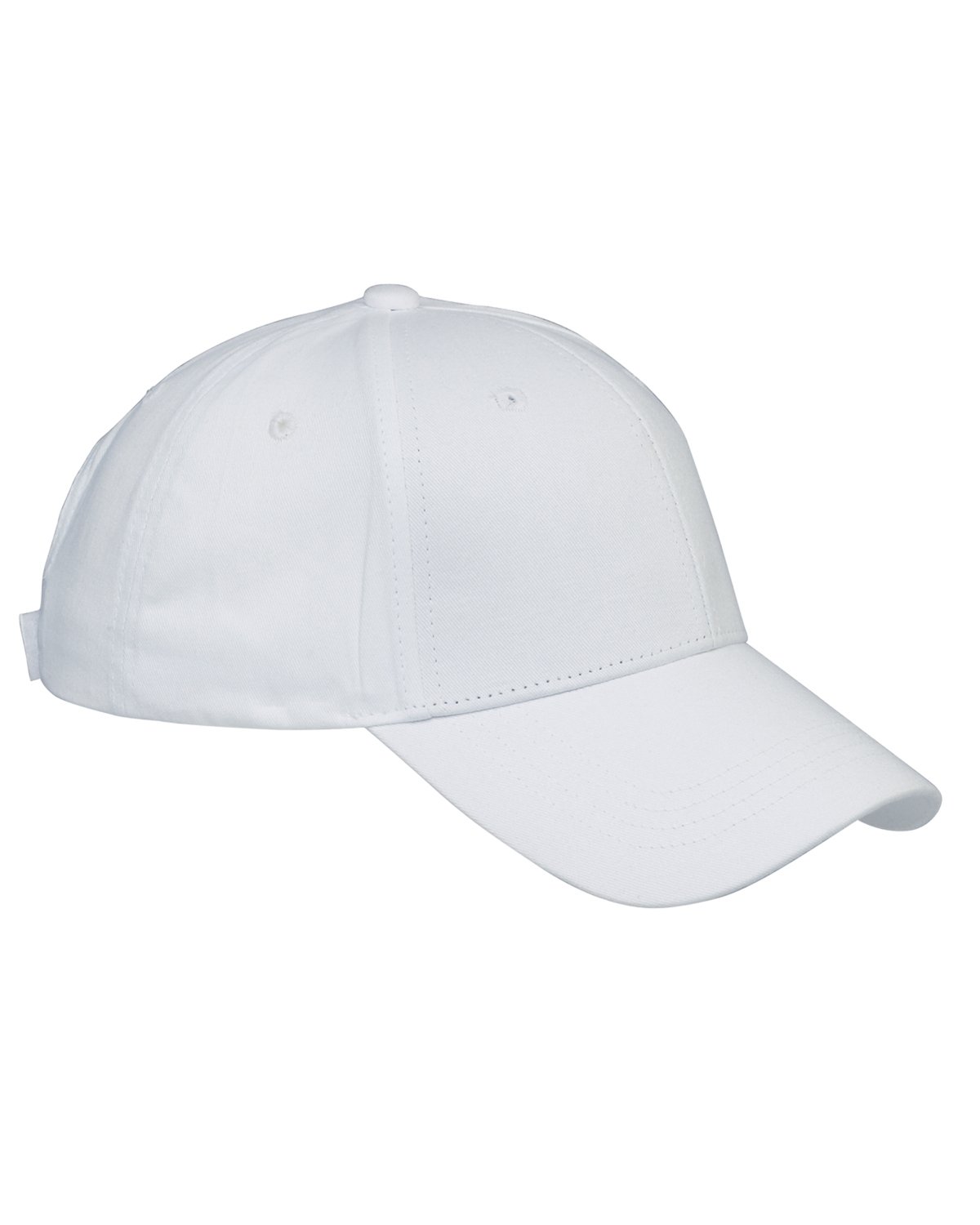 Big Accessories Embroidered 6-Panel Structured Twill Cap