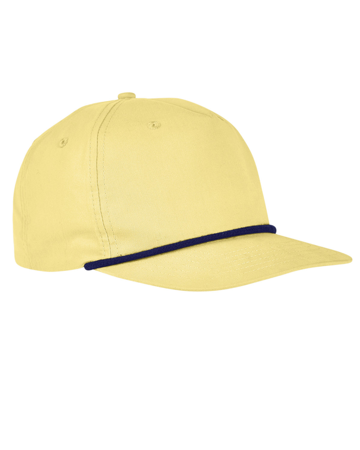 Big Accessories Embroidered 5-Panel Golf Cap