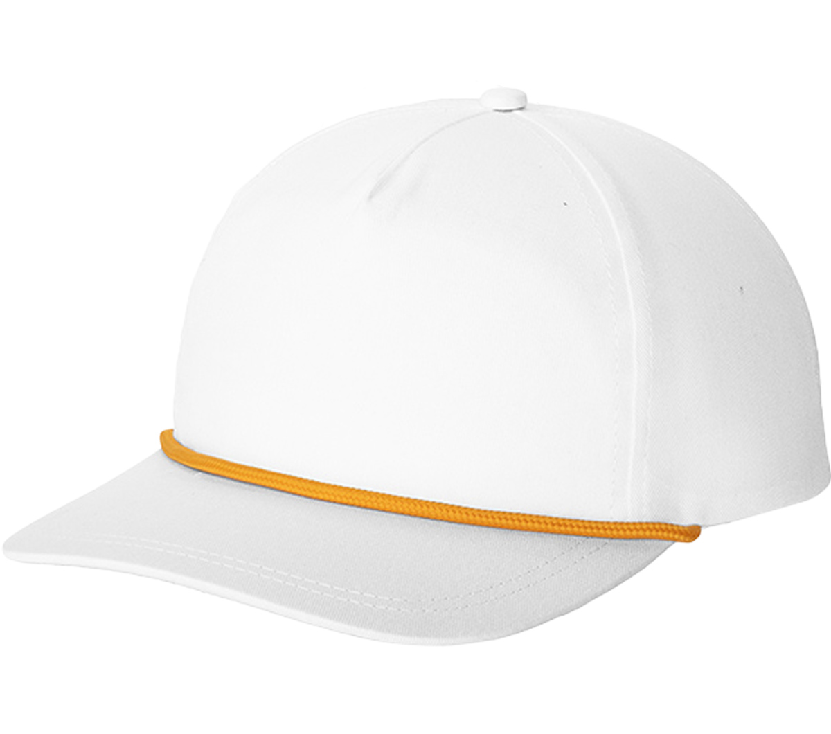 Port Authority Printed Snapback Five-Panel Rope Hat