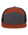 Richardson Embroidered Seven-Panel Trucker Cap Thumb