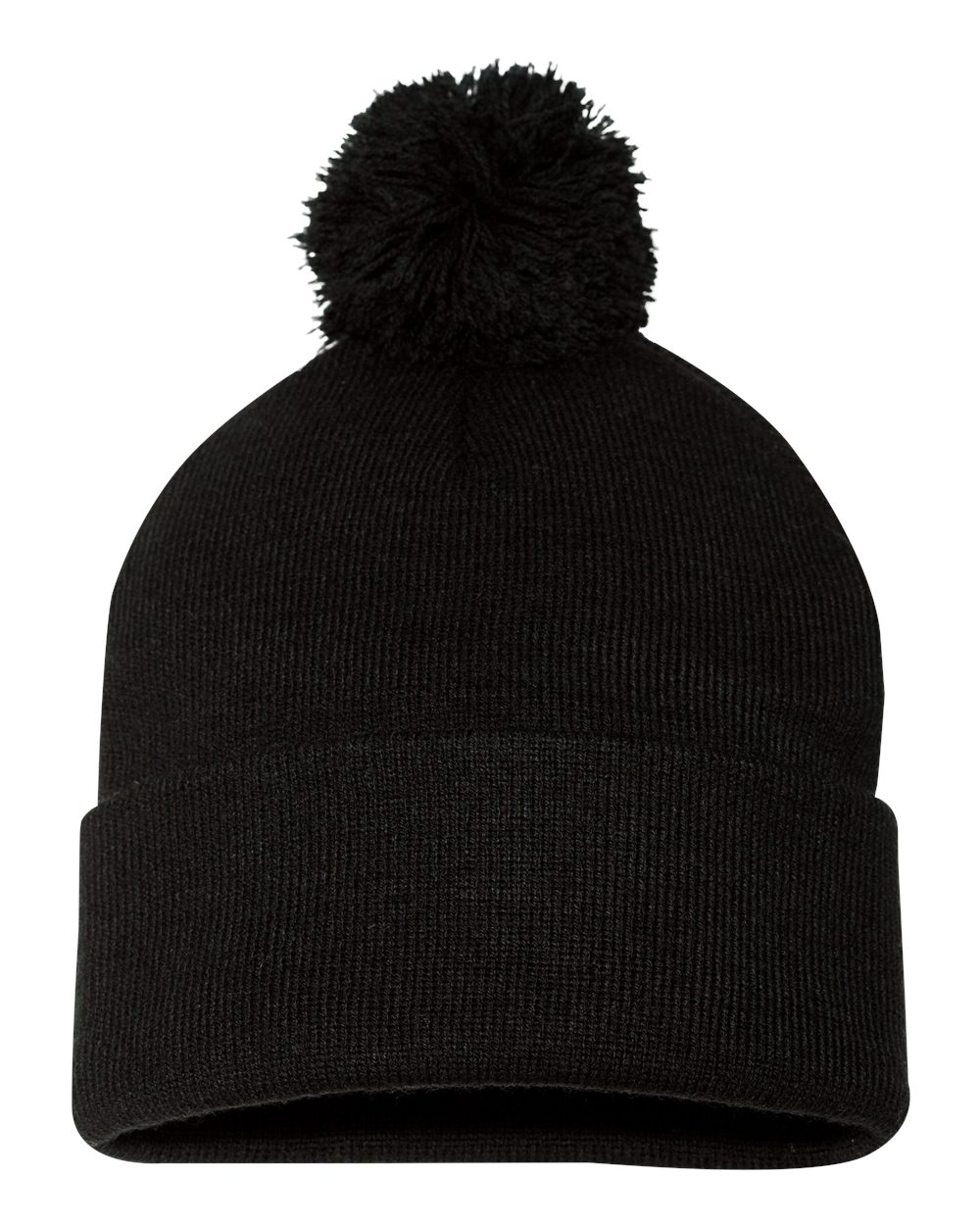 Sportsman Embroidered 12" Pom-Pom Cuffed Beanie