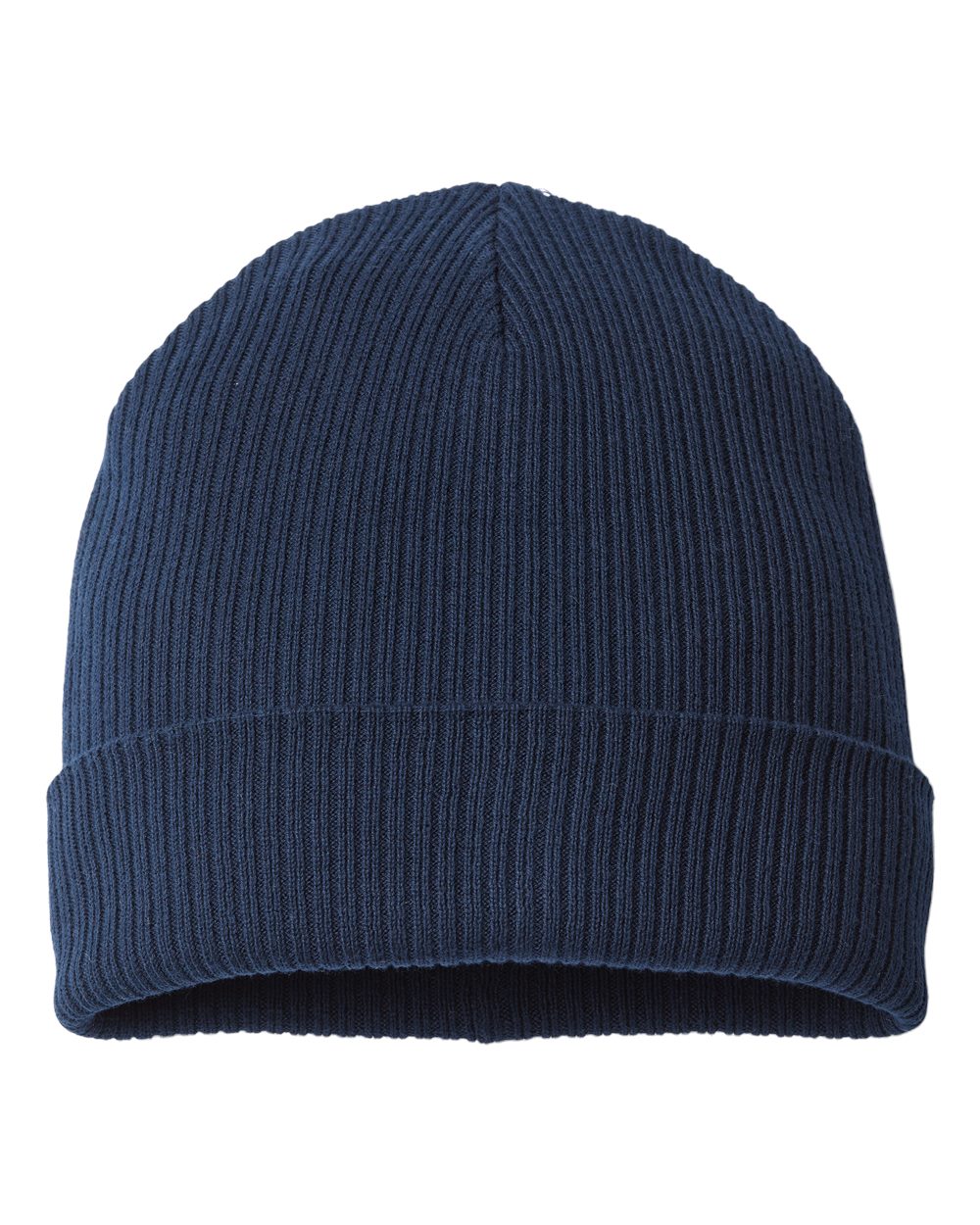 Atlantis Headwear Embroidered Sustainable Cuffed Beanie Image - Atlantis Headwear Embroidered Sustainable Cuffed Beanie