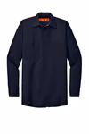 Red Kap Embroidered Men's  Long Sleeve Industrial Work Shirt Thumb