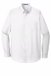 Port Authority Embroidered Men's Long Sleeve Carefree Poplin Shirt Thumb