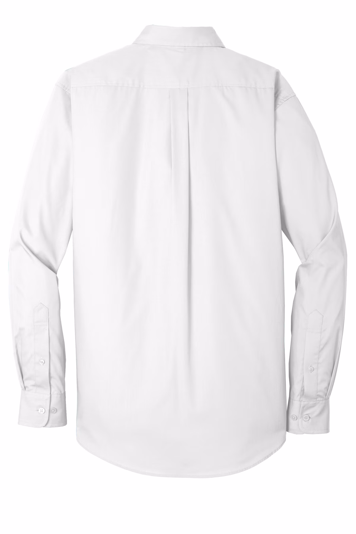 Port Authority Embroidered Men's Long Sleeve Carefree Poplin Shirt