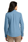 Port Authority Embroidered Women's Long Sleeve Carefree Poplin Shirt Thumb