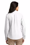 Port Authority Embroidered Women's Long Sleeve Carefree Poplin Shirt Thumb