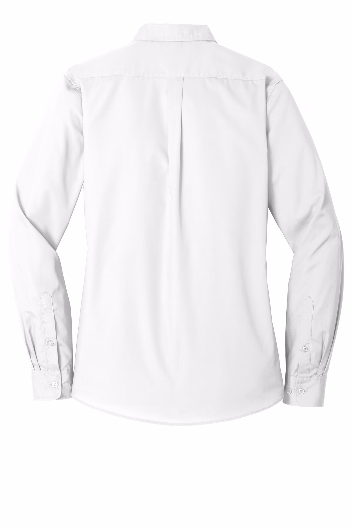 Port Authority Embroidered Women's Long Sleeve Carefree Poplin Shirt