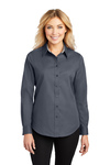 Port Authority Embroidered Women's Long Sleeve Easy Care Shirt Thumb