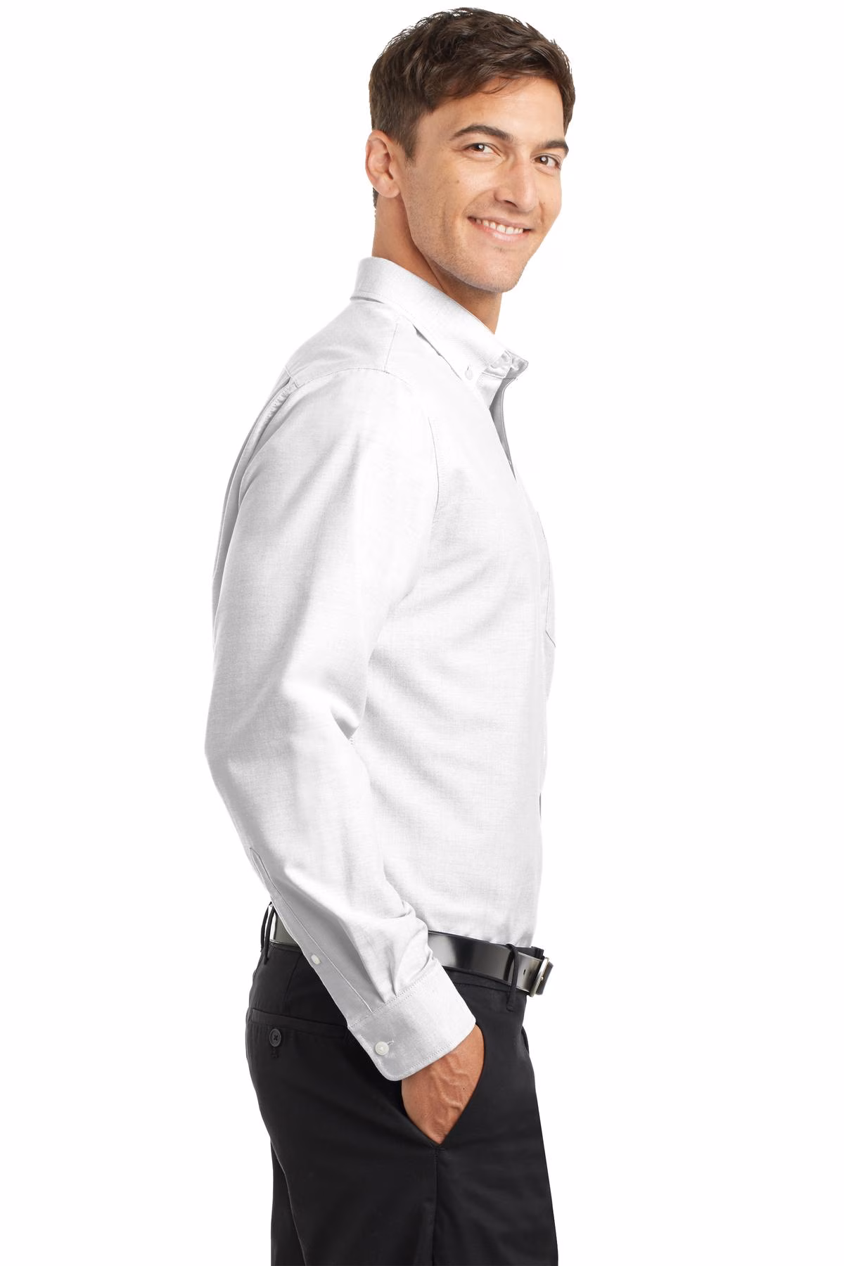 Port Authority Embroidered Men's SuperPro Oxford Shirt