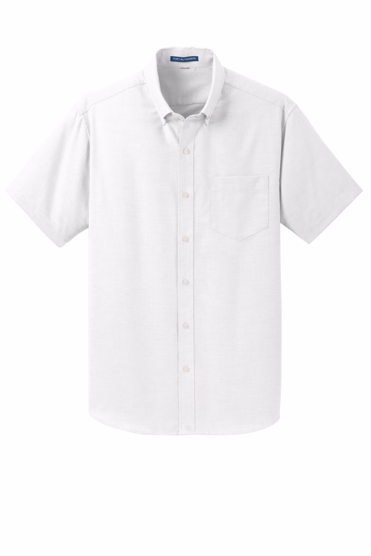 Port Authority Embroidered Men's Short Sleeve SuperPro Oxford Shirt