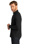 OGIO Embroidered Code Stretch Long Sleeve Button-Up Thumb